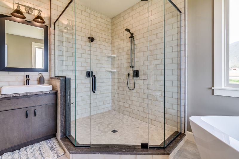 Sleek Walk-In Showers