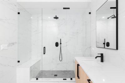 Stylish Frameless Shower Door